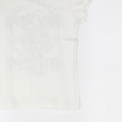 Urban Department Boys White   Basic T-Shirt Size 8 Years