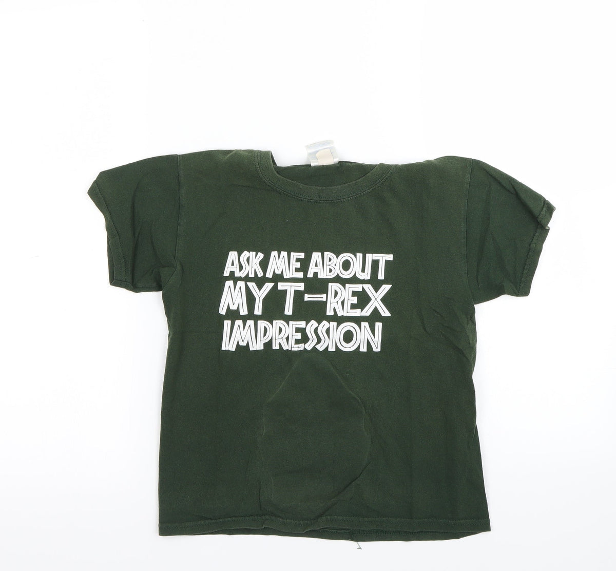 Gidan Boys Green   Basic T-Shirt Size 8-9 Years