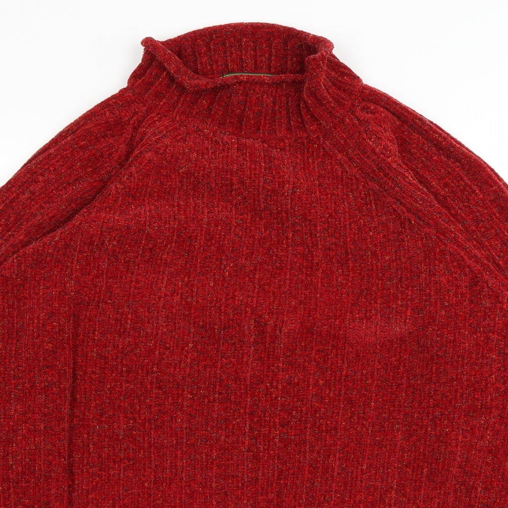 Equorian Womens Red   Pullover Jumper Size 10