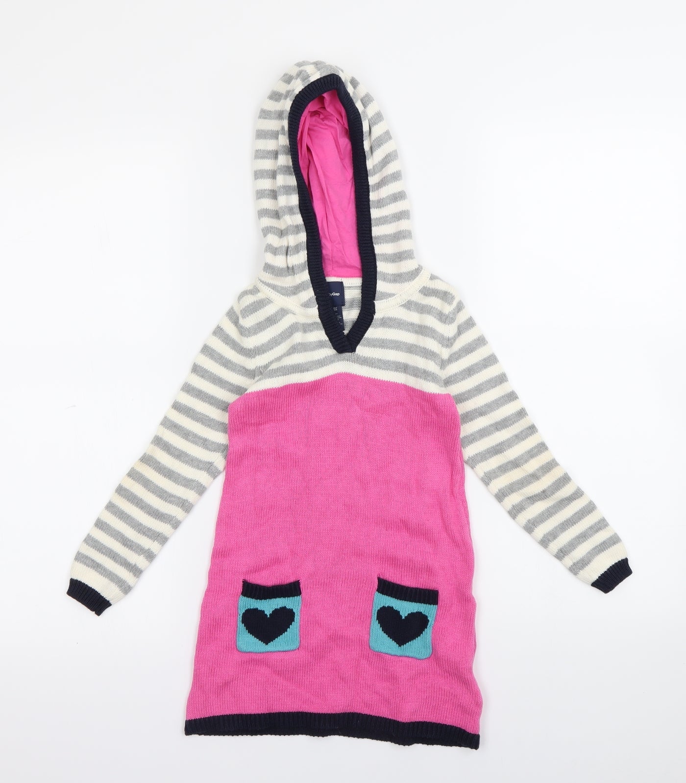 Gap Girls Multicoloured   Jumper Dress  Size 3 Years