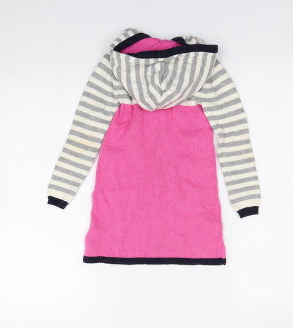 Gap Girls Multicoloured   Jumper Dress  Size 3 Years