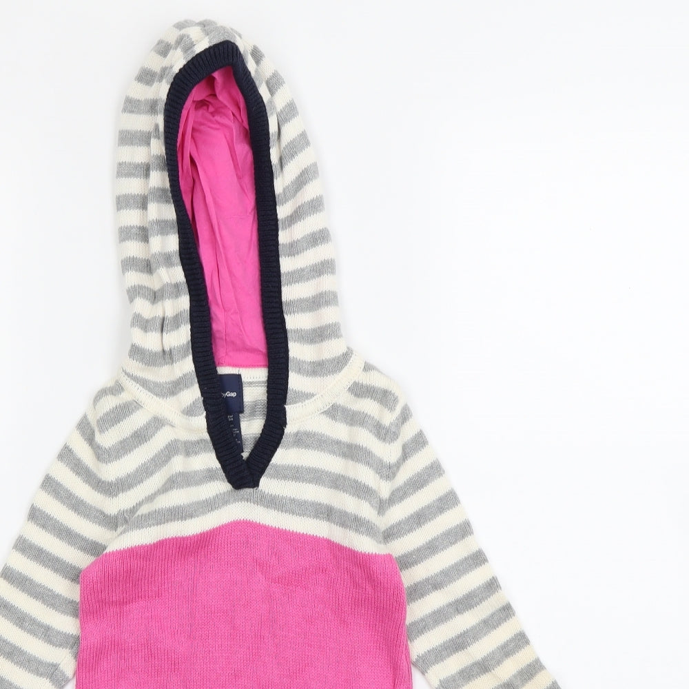 Gap Girls Multicoloured   Jumper Dress  Size 3 Years