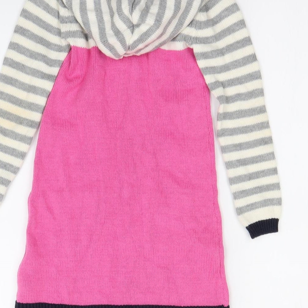 Gap Girls Multicoloured   Jumper Dress  Size 3 Years
