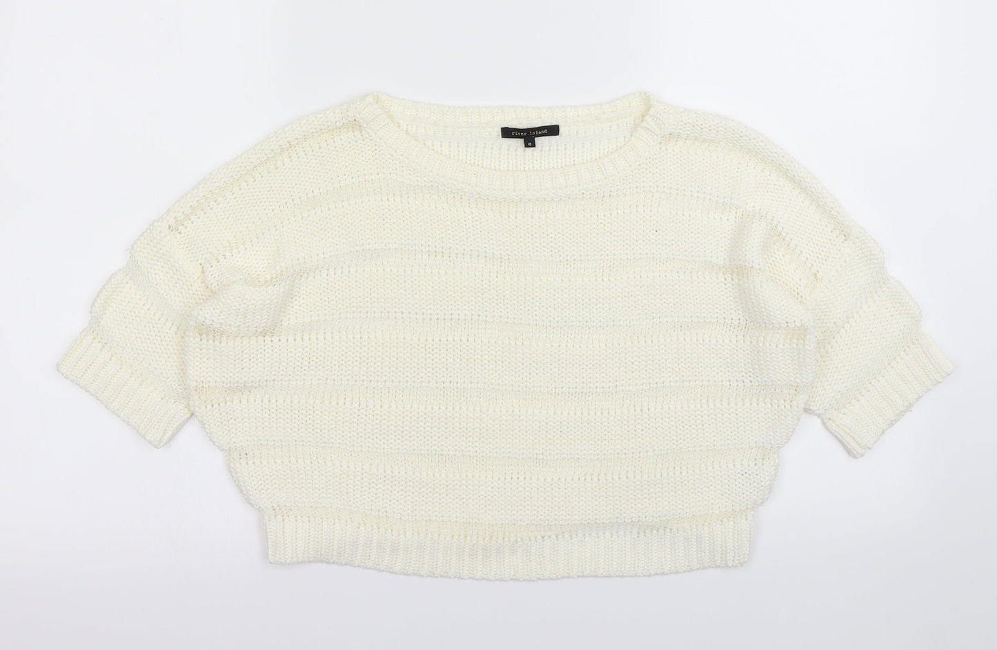 River Island Womens Beige   Pullover Jumper Size 8