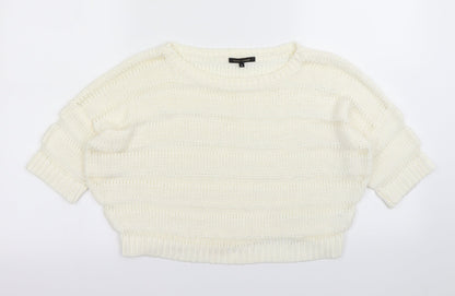 River Island Womens Beige   Pullover Jumper Size 8
