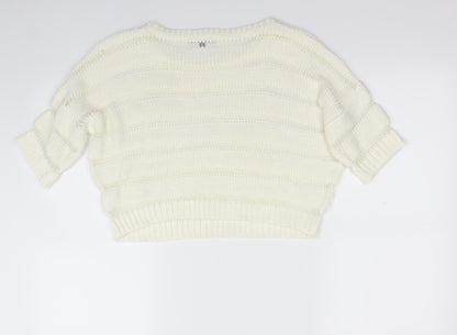 River Island Womens Beige   Pullover Jumper Size 8
