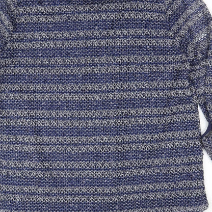 Womens UK Size 14 Bonmarché Blue Basic Blouse