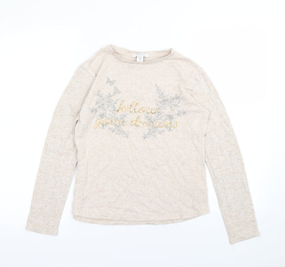 Primark Girls Pink   Basic Blouse Size 11-12 Years
