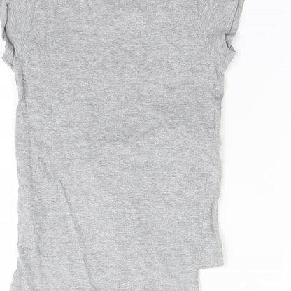 Pep&Co Girls Grey   Basic T-Shirt Size 3 Years
