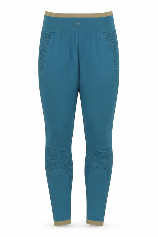 Preworn Womens Blue   Compression Leggings  L27 in
