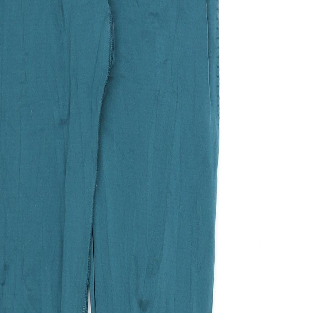 Preworn Womens Blue   Compression Leggings  L27 in