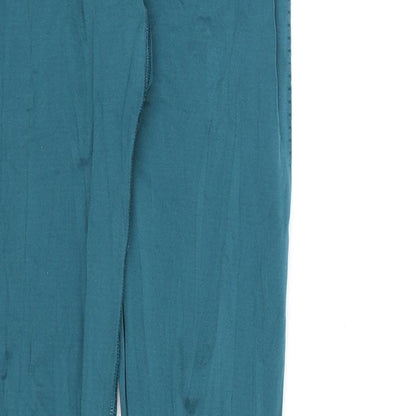 Preworn Womens Blue   Compression Leggings  L27 in