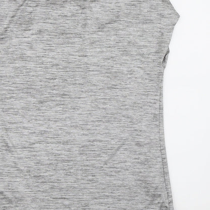 Womens UK Size 6 NEXT Silver Basic Blouse