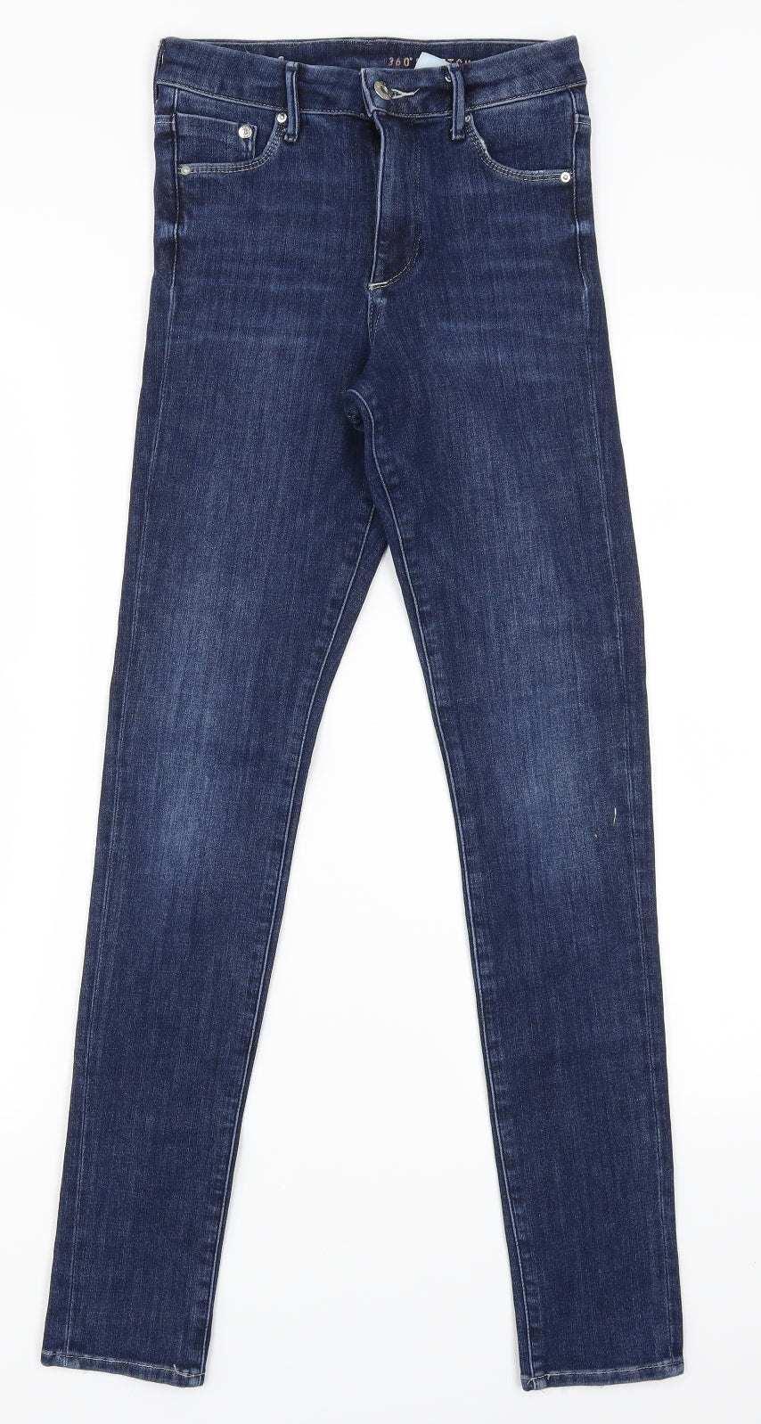 Womens UK Size 26 in H&M Regular Fit Skinny Black Jeans