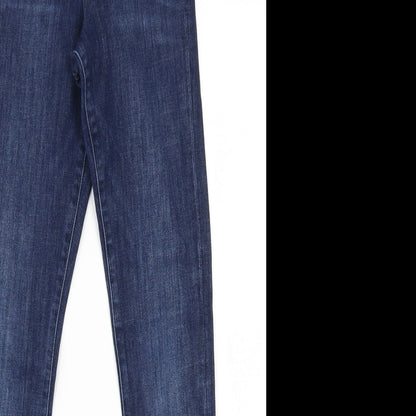 Womens UK Size 26 in H&M Regular Fit Skinny Black Jeans