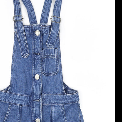 BDG Womens Black   Pinafore/Dungaree Dress  Size S