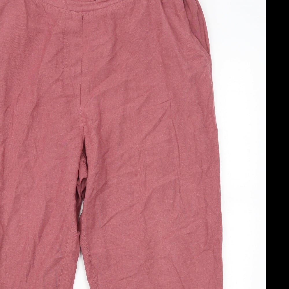 Womens UK Size 20 Anthology Regular Fit  Pink Trousers