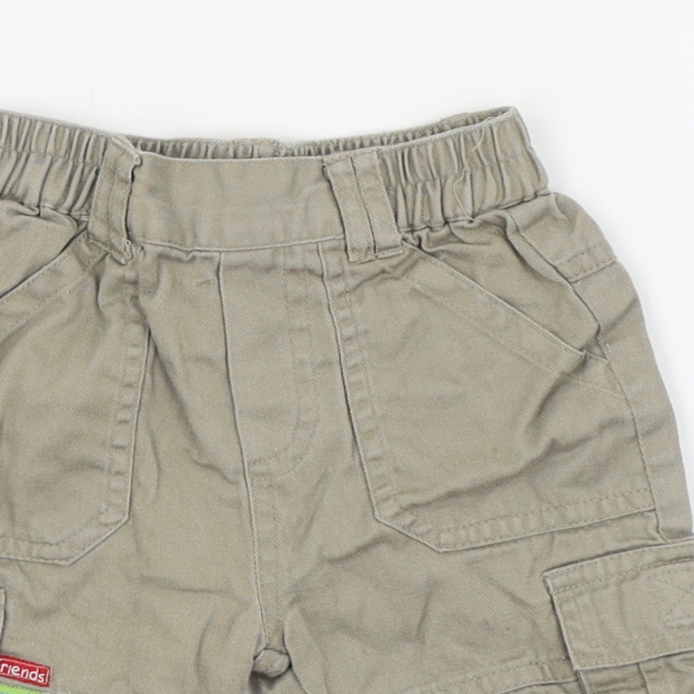 tiny ted Boys Beige   Cargo Trousers Size 0-3 Months