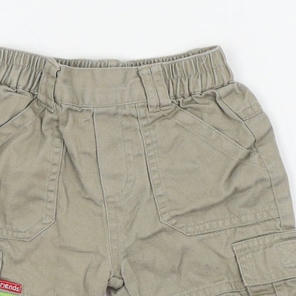 tiny ted Boys Beige   Cargo Trousers Size 0-3 Months