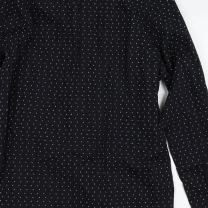 Mens UK Collar Size 40 john players Smart Black  Dress Shirt