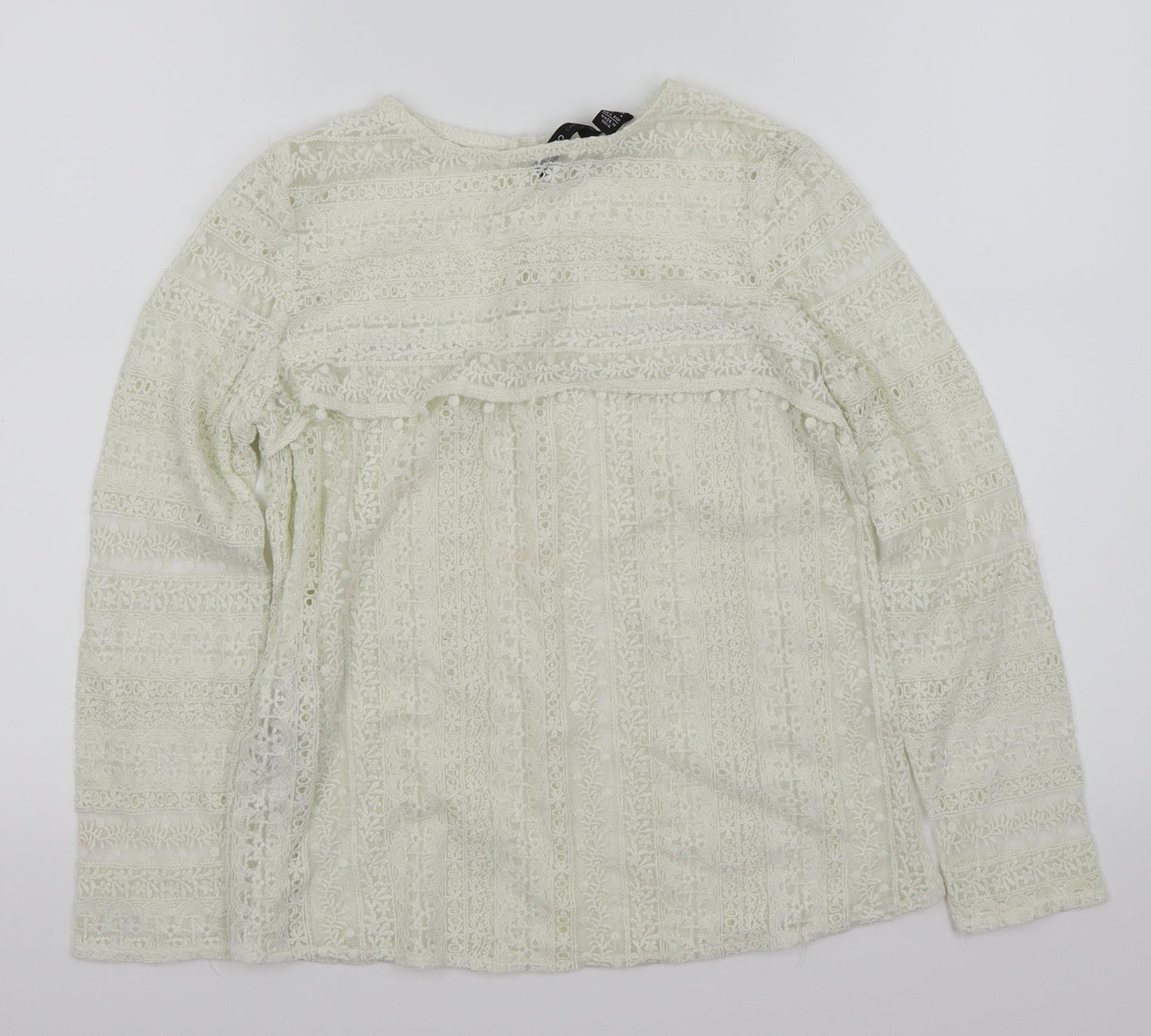 mango casual Womens White   Basic T-Shirt Size XS