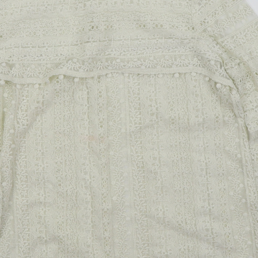 mango casual Womens White   Basic T-Shirt Size XS