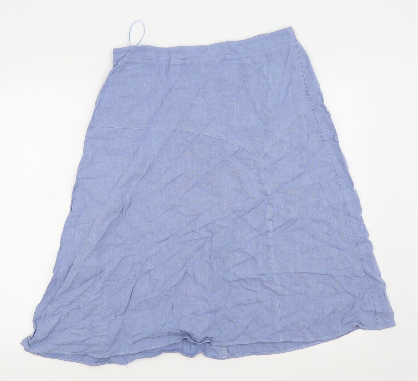 bonmarche Womens Blue   Flare Skirt Size 14