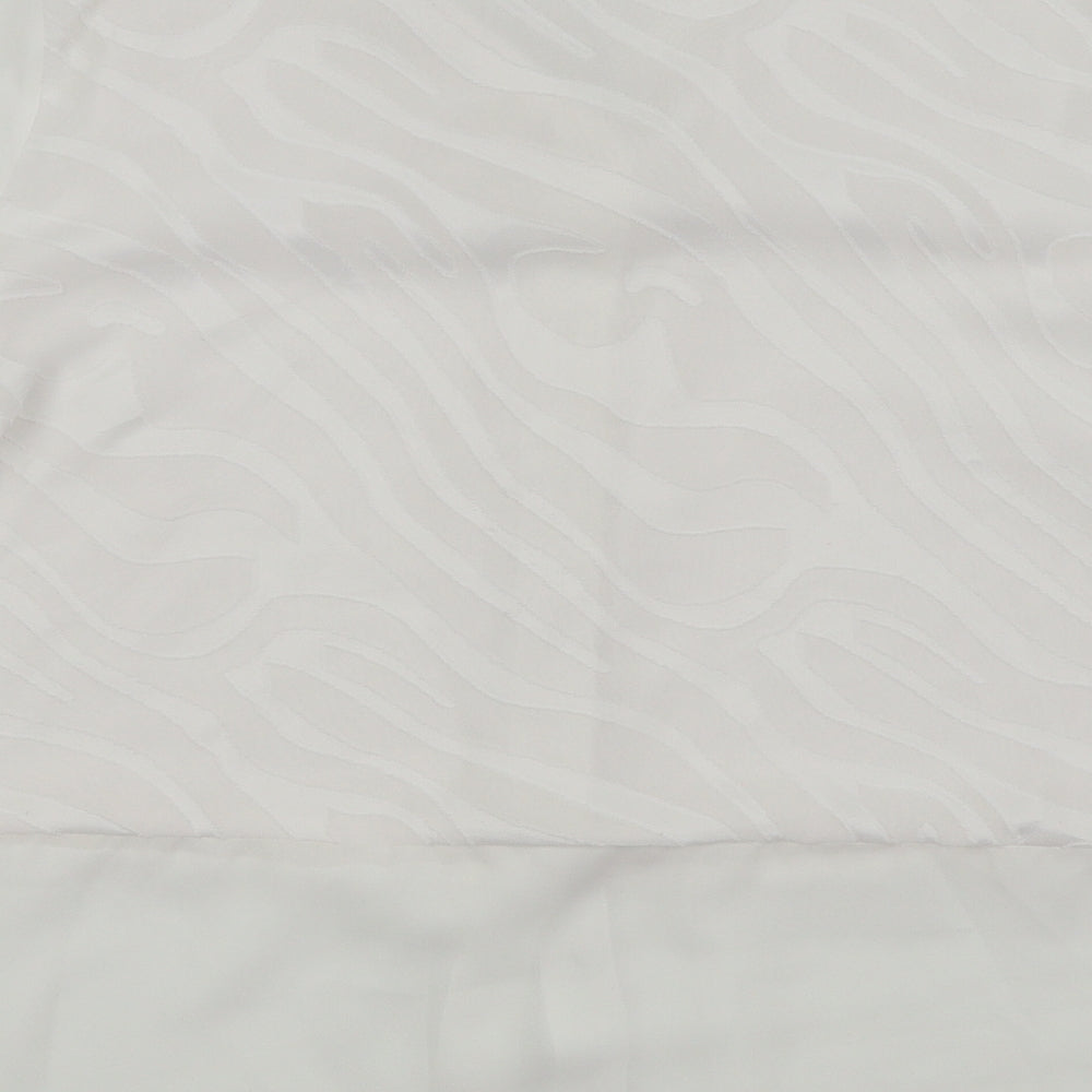 vava Womens White   Basic Button-Up Size 2XL