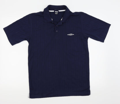 Umbro Mens Blue    Polo Size S