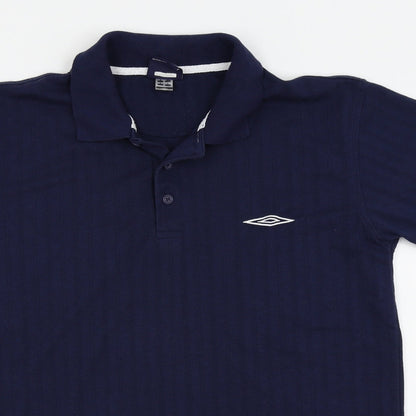 Umbro Mens Blue    Polo Size S