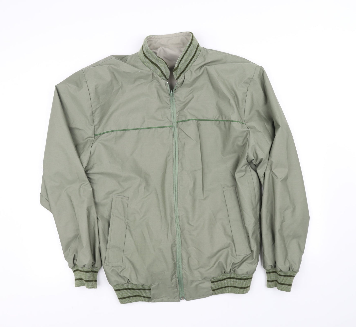 Mens UK Size M pre worn Green Jacket