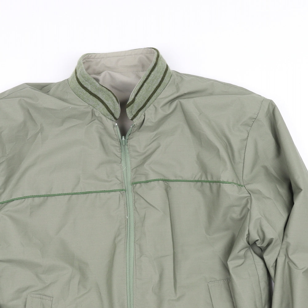 Mens UK Size M pre worn Green Jacket