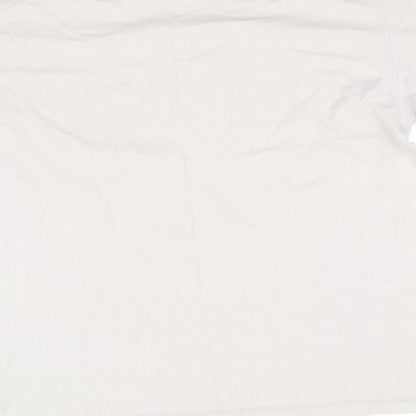 Womens UK Size XL Rocha John Rocha Beige Basic T-Shirt