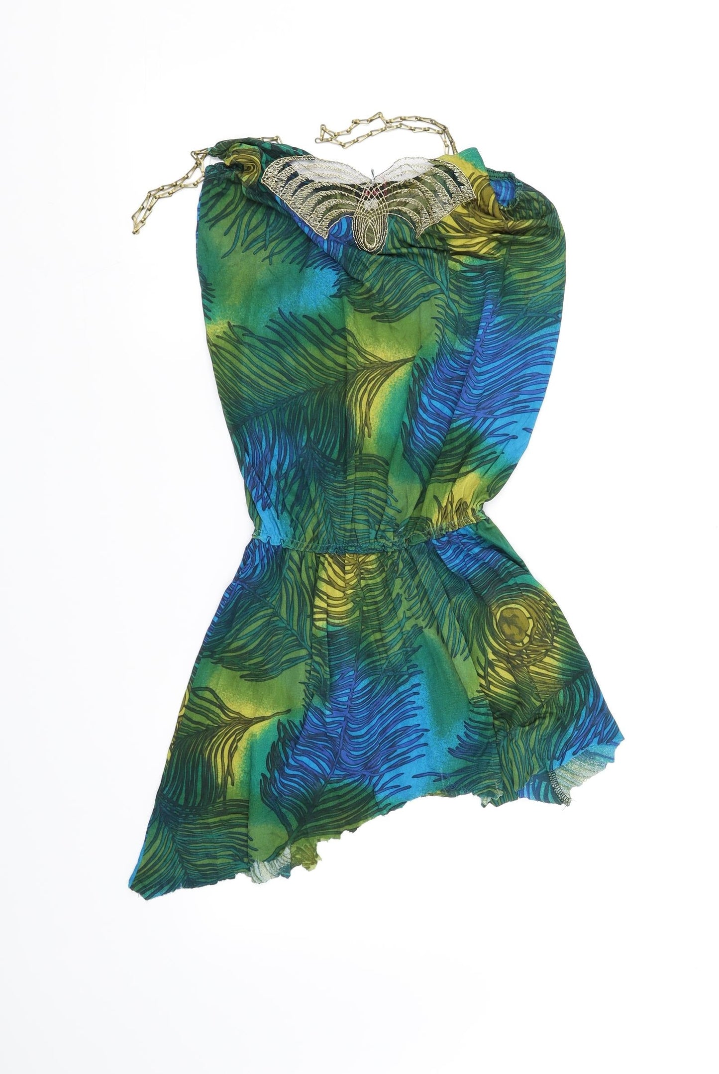 missi Womens Blue   Fit & Flare  Size S