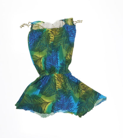 missi Womens Blue   Fit & Flare  Size S