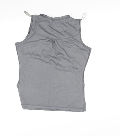 lime Womens Grey   Basic Blouse Size 14