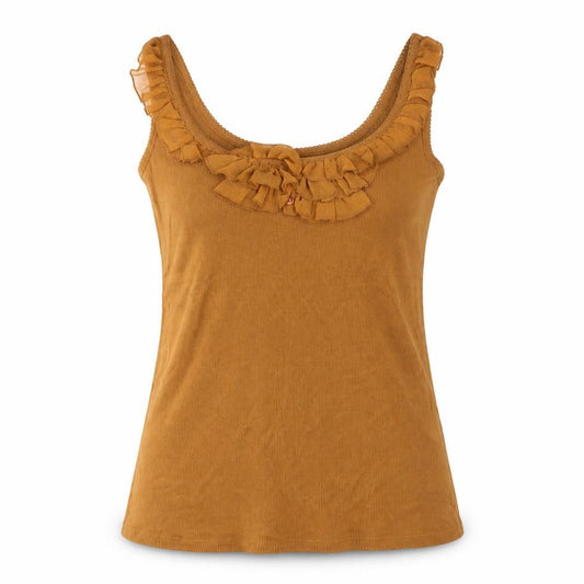 Womens UK Size 14 Atmosphere Orange Basic Blouse