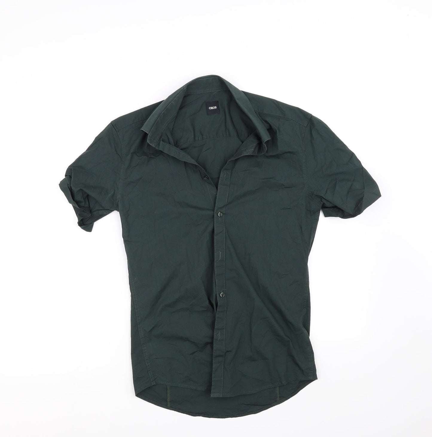 ASOS Mens Green    Button-Up Size S