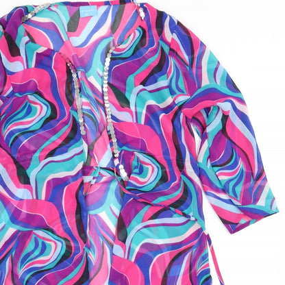 the beach  Womens Multicoloured   Cardigan Jumper Size 14