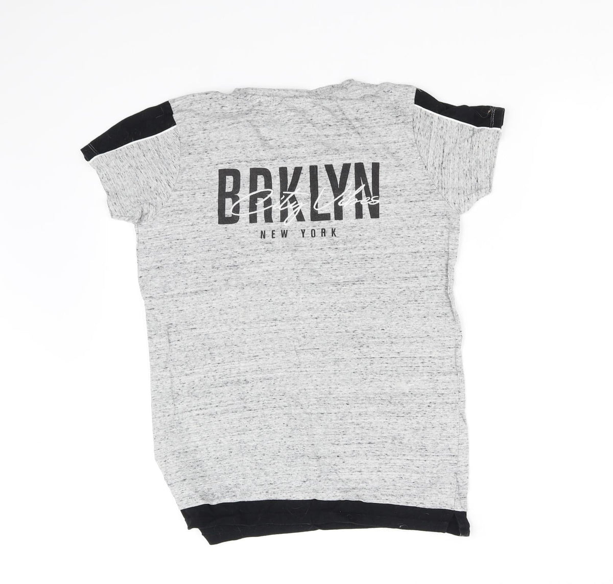 Primark Girls Grey   Basic T-Shirt Size 9 Years