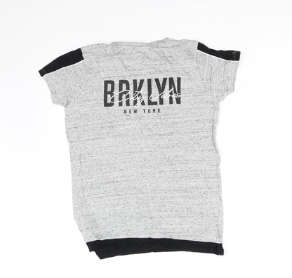 Primark Girls Grey   Basic T-Shirt Size 9 Years