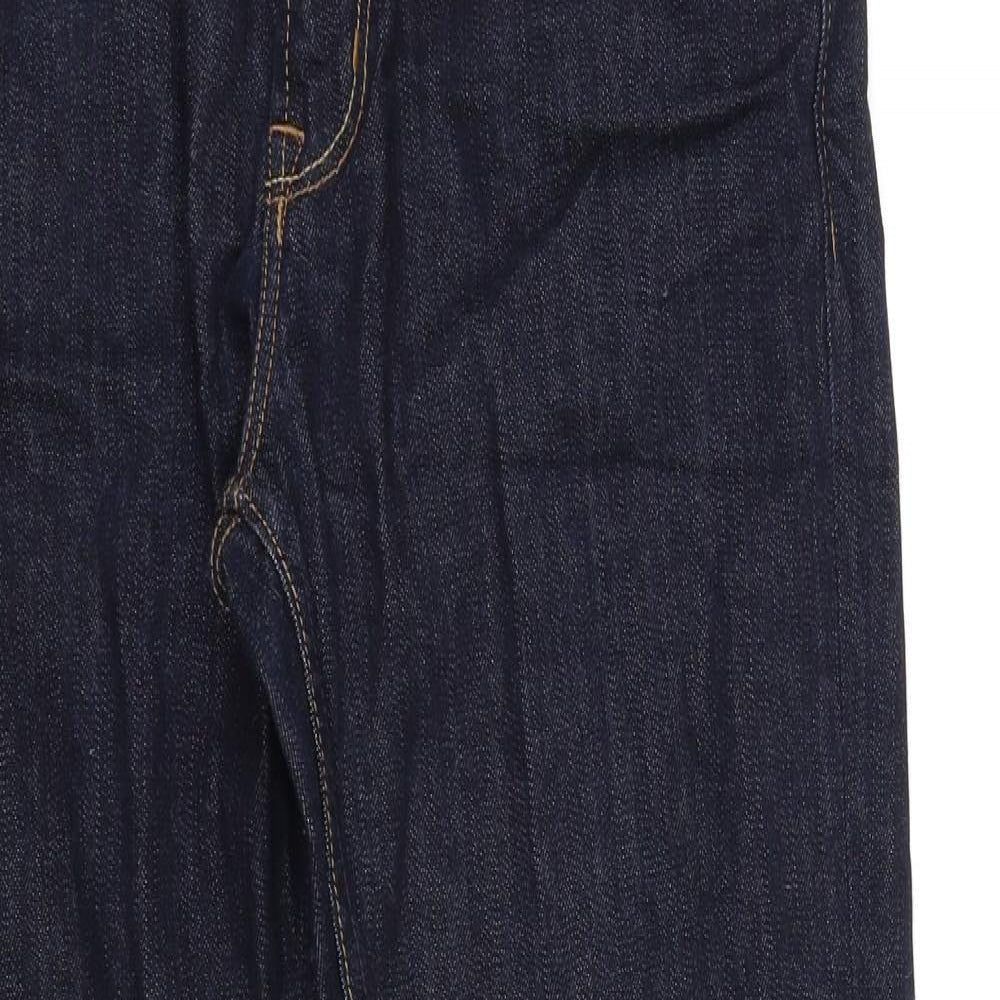 AMERICAN EAGLE  Womens Blue   Straight Jeans Size M L30 in