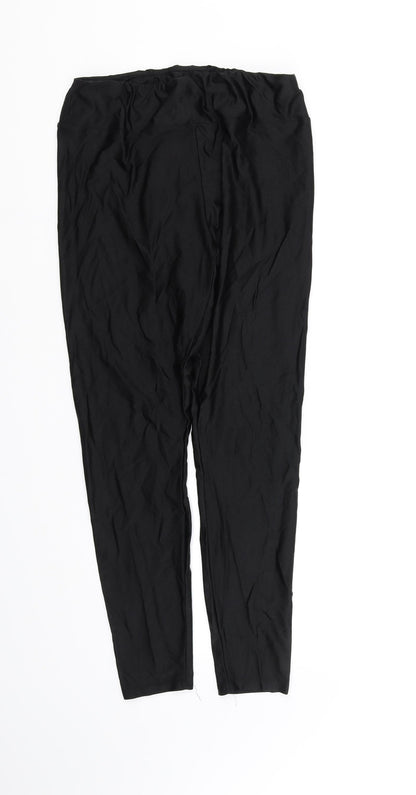 Womens UK Size M pre worn Regular Fit  Black Trousers