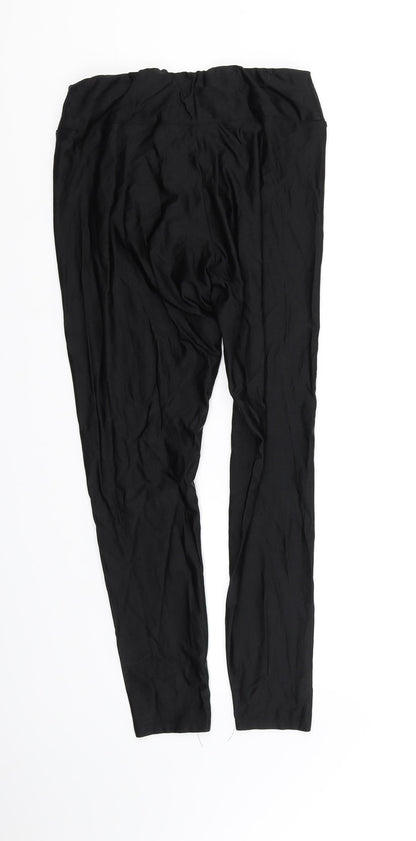 Womens UK Size M pre worn Regular Fit  Black Trousers