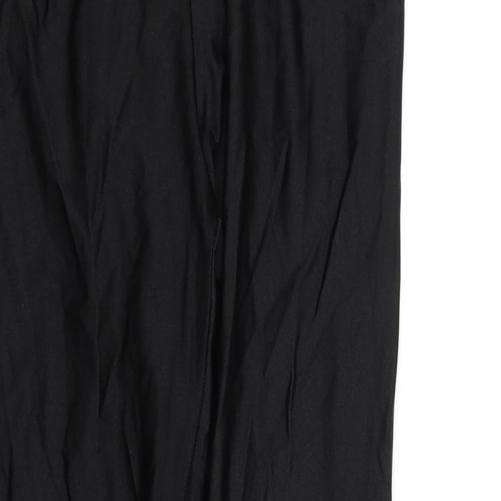 Womens UK Size M pre worn Regular Fit  Black Trousers
