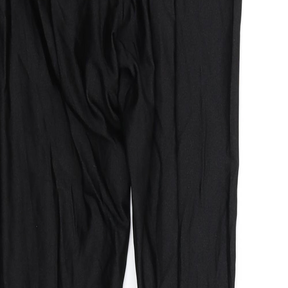 Womens UK Size M pre worn Regular Fit  Black Trousers