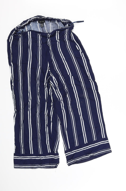 New Look Womens Blue   Trousers  Size 12 L35 in