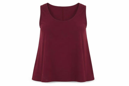 style  Womens Red   Basic Blouse Size L