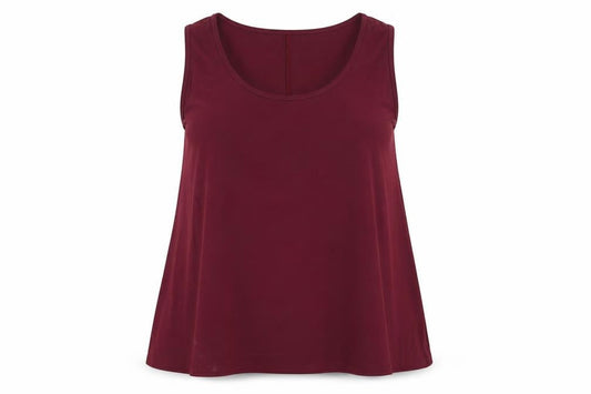 style  Womens Red   Basic Blouse Size L