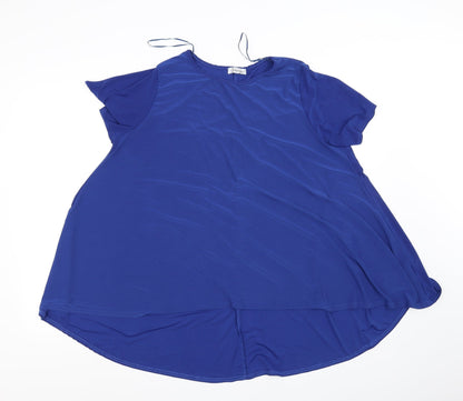 Womens UK Size M styled by Blue Basic T-Shirt